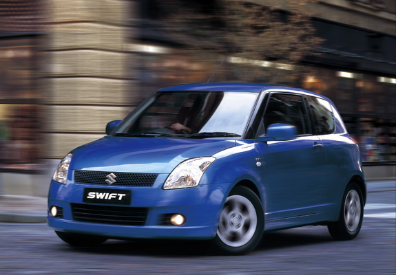 Pictures of Suzuki Swift 3-door 2004–10