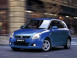 Pictures of Suzuki Swift 3-door 2004–10