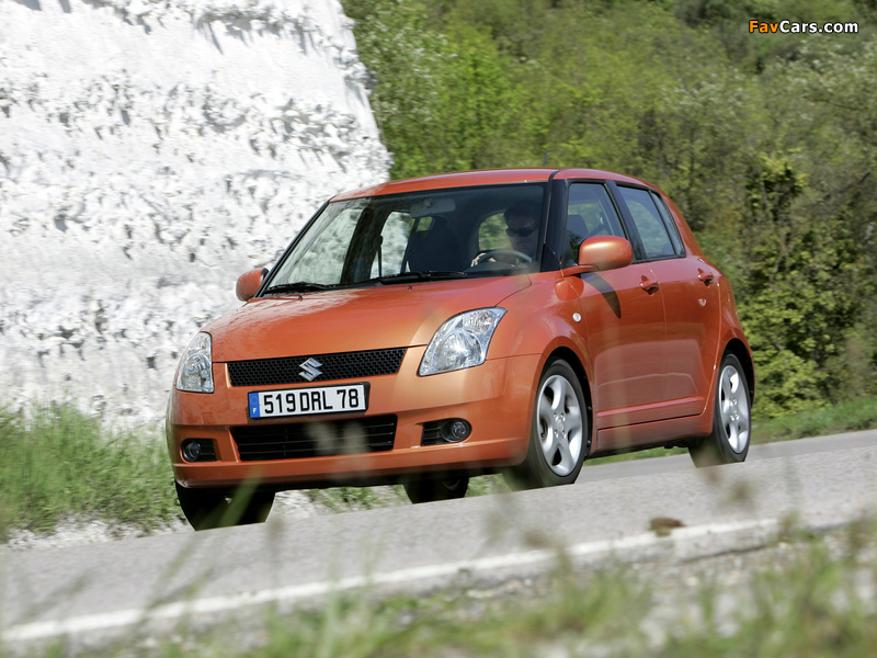 Pictures of Suzuki Swift 4x4 2004–10 (800 x 600)