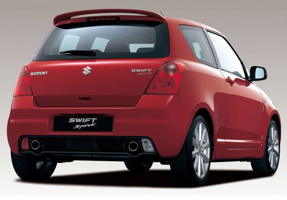 Pictures of Suzuki Swift Sport 2005–11