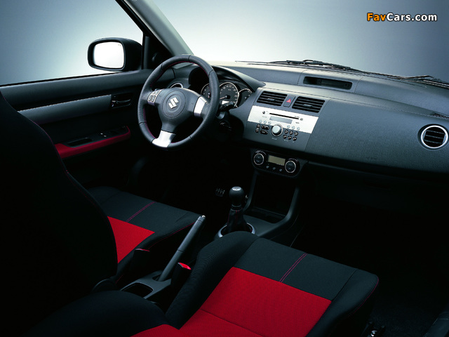 Pictures of Suzuki Swift Sport 2005–11 (640 x 480)