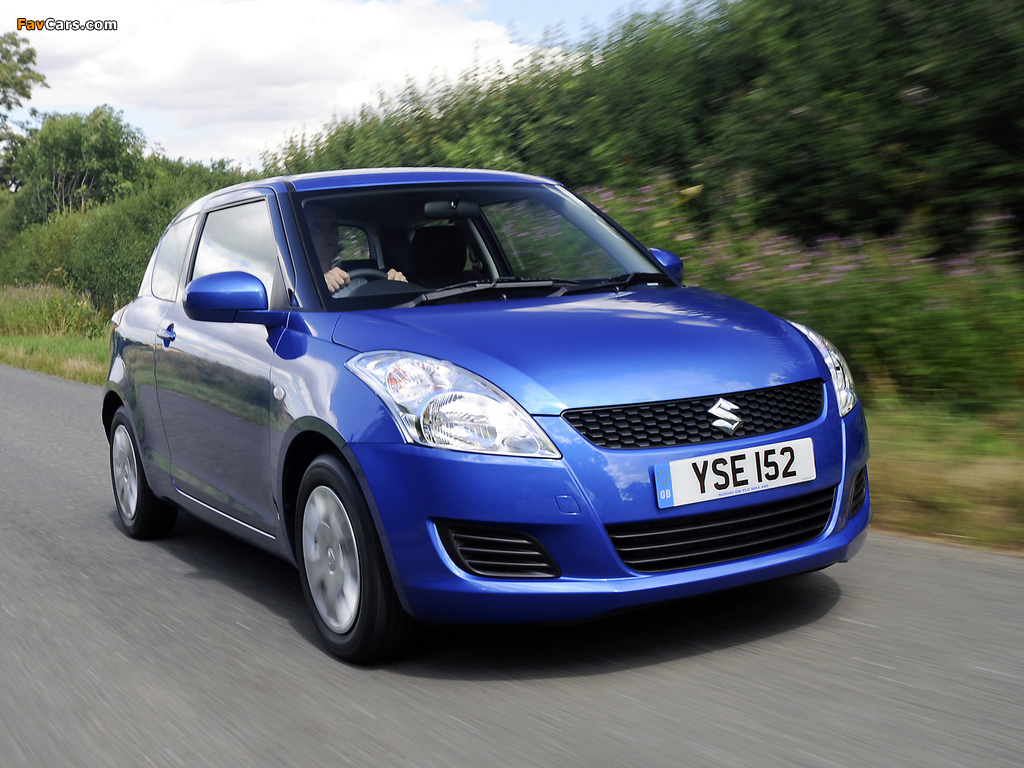 Pictures of Suzuki Swift 3-door UK-spec 2010 (1024 x 768)