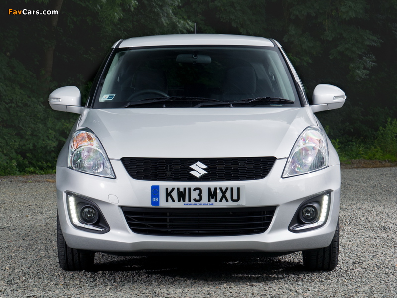 Pictures of Suzuki Swift 5-door UK-spec 2013 (800 x 600)