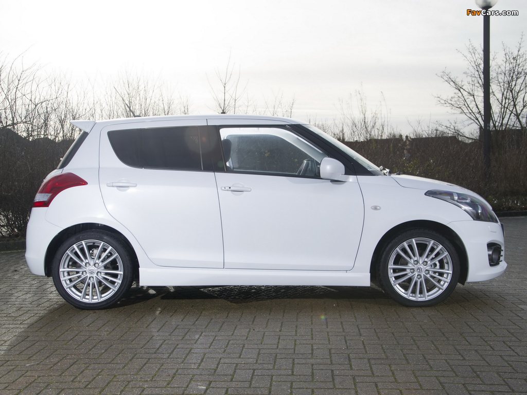 Pictures of Suzuki Swift Sport 5-door UK-spec 2013 (1024 x 768)