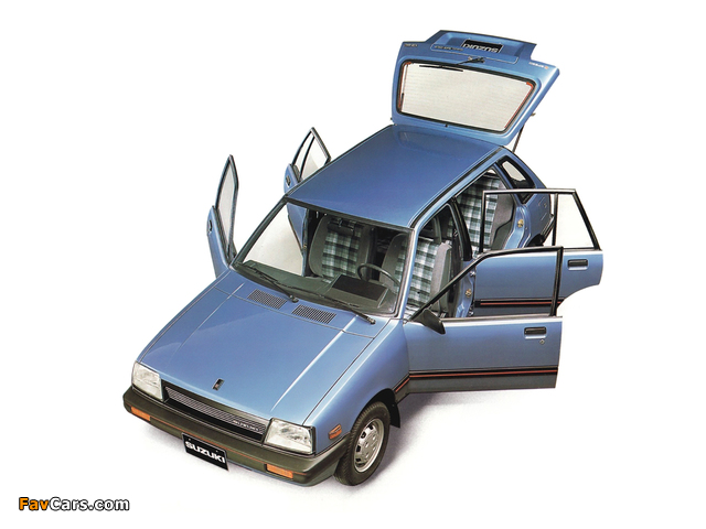 Suzuki Swift 5-door 1984–86 images (640 x 480)