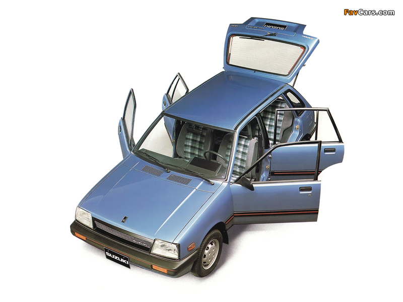 Suzuki Swift 5-door 1984–86 images (800 x 600)