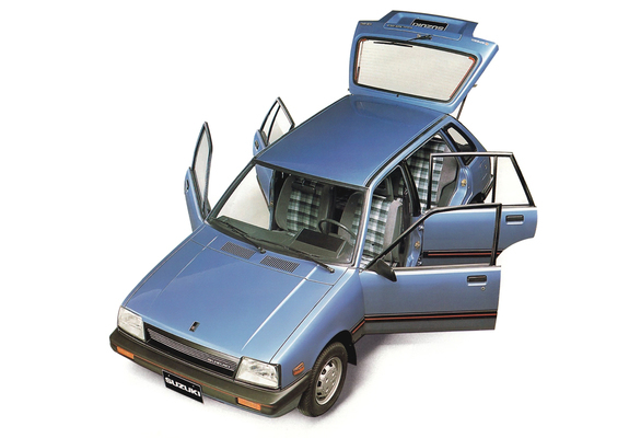 Suzuki Swift 5-door 1984–86 images