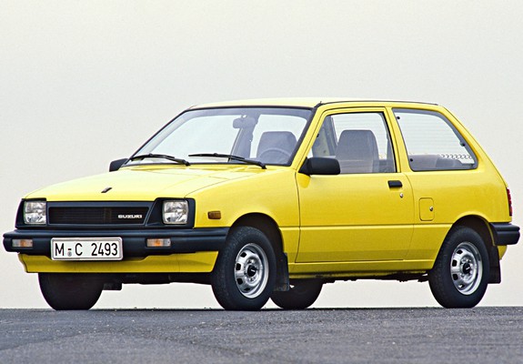 Suzuki Swift 3-door 1984–86 images