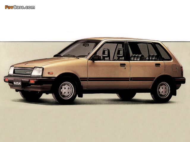 Suzuki Swift 5-door 1984–86 photos (640 x 480)