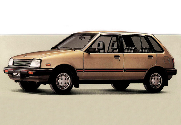 Suzuki Swift 5-door 1984–86 photos