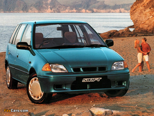 Suzuki Swift 5-door UK-spec 1996–2000 images (640 x 480)