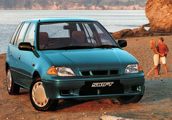 Suzuki Swift 5-door UK-spec 1996–2000 images