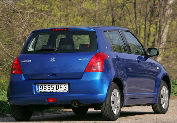 Suzuki Swift 5-door 2004–10 images