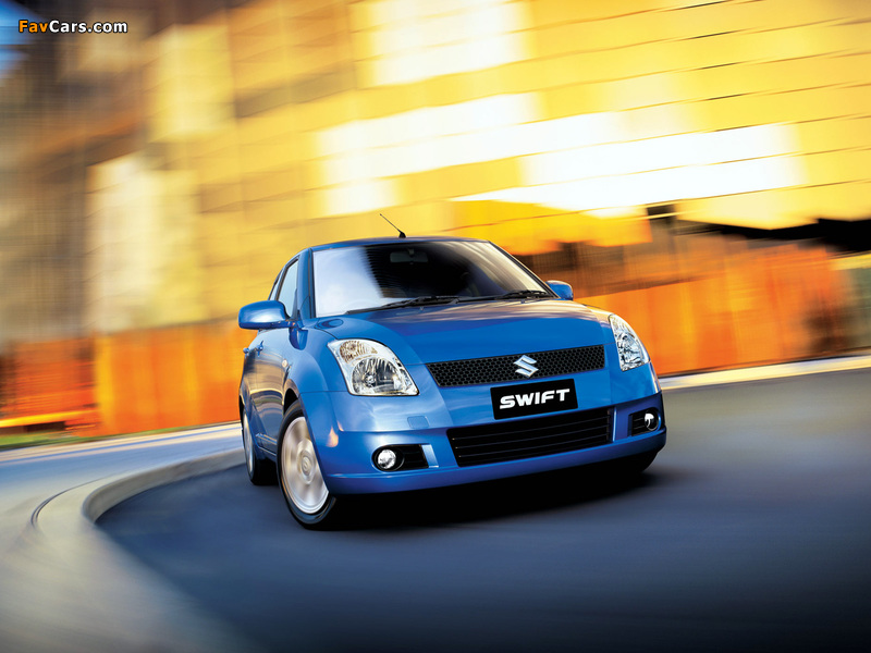 Suzuki Swift 5-door 2004–10 images (800 x 600)