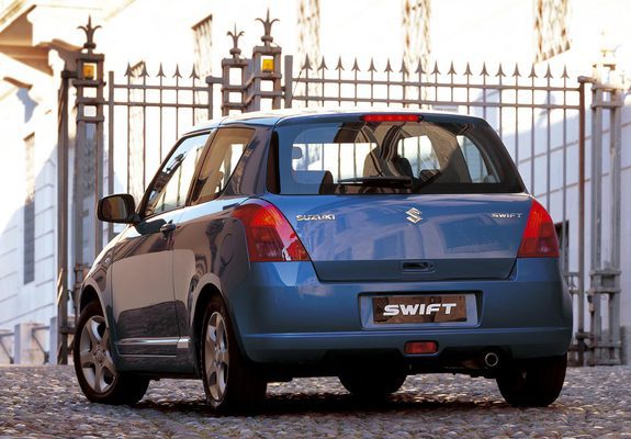 Suzuki Swift 3-door 2004–10 photos