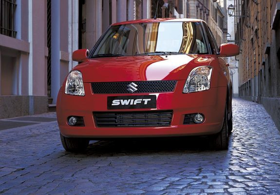 Suzuki Swift 5-door 2004–10 wallpapers