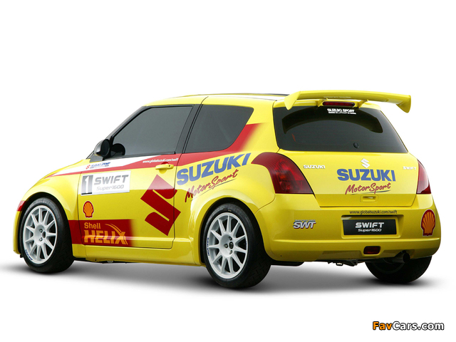 Suzuki Swift Super 1600 2005–08 images (640 x 480)