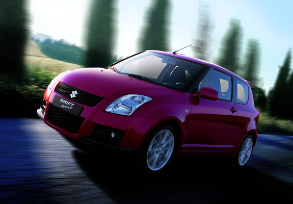 Suzuki Swift Sport 2005–11 photos