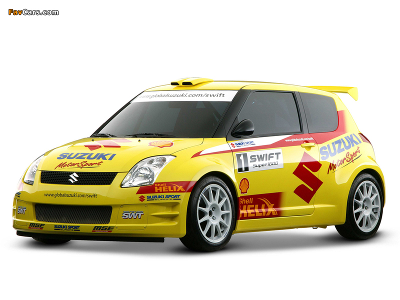 Suzuki Swift Super 1600 2005–08 wallpapers (800 x 600)