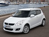 Suzuki Swift 5-door UK-spec 2010–13 images