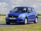 Suzuki Swift 3-door UK-spec 2010–13 wallpapers