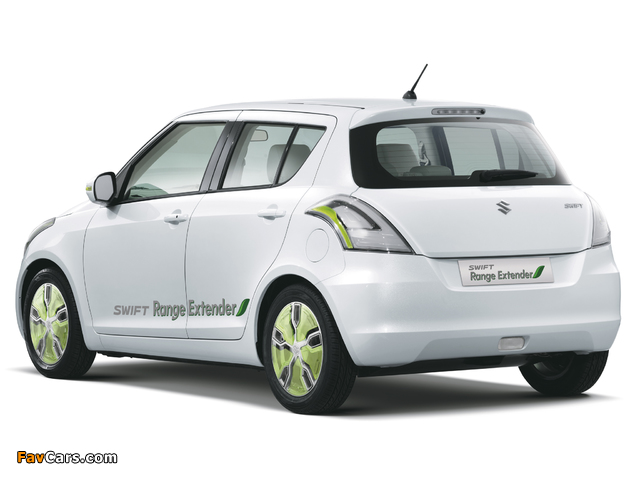 Suzuki Swift EV Hybrid Concept 2011 photos (640 x 480)