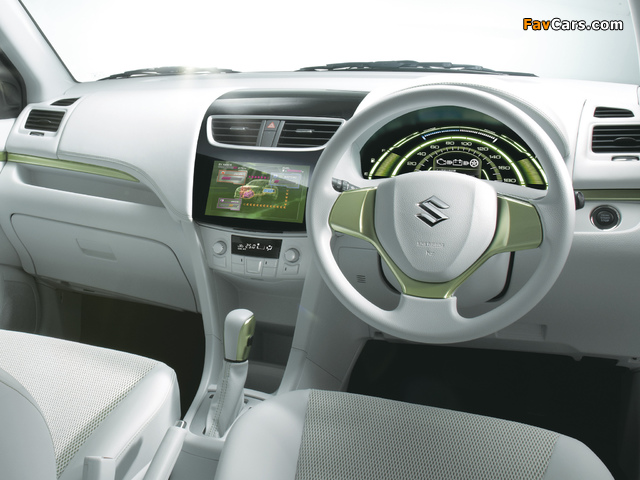 Suzuki Swift EV Hybrid Concept 2011 photos (640 x 480)