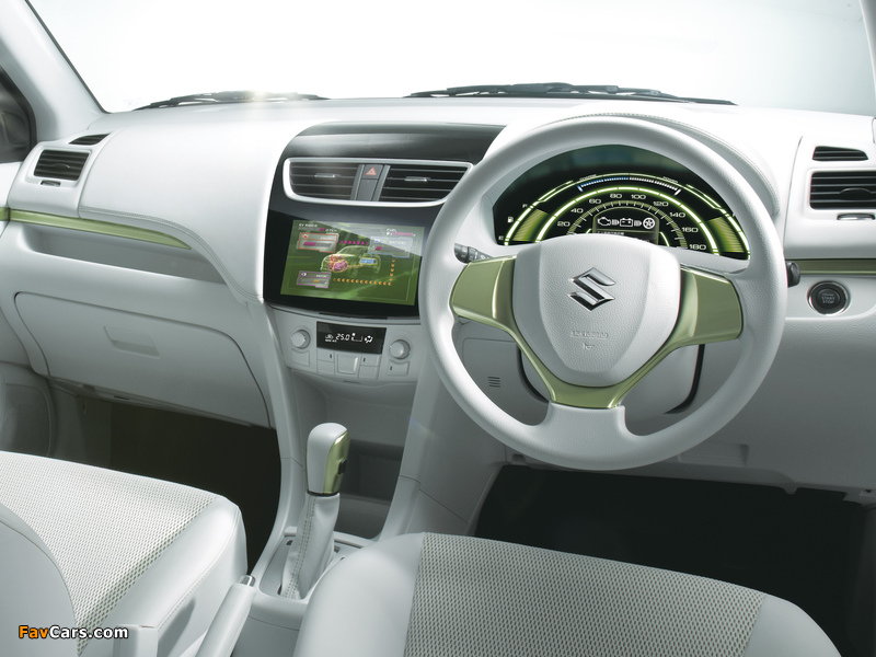 Suzuki Swift EV Hybrid Concept 2011 photos (800 x 600)