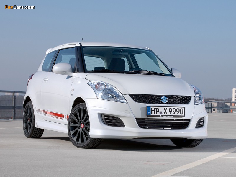 Suzuki Swift X-ITE Accessories 3-door 2011–13 pictures (800 x 600)