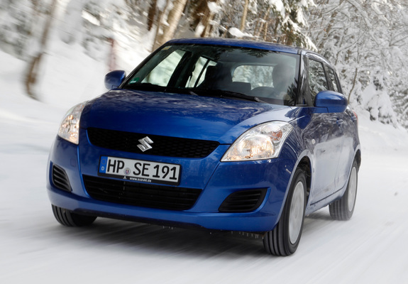 Suzuki Swift 4x4 5-door 2011–13 wallpapers