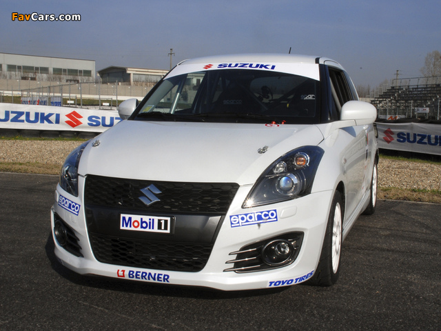 Suzuki Swift Sport Group N 2012 pictures (640 x 480)