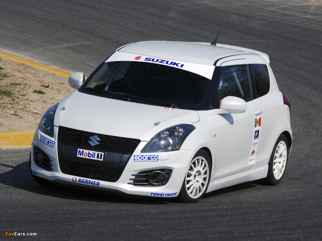 Suzuki Swift Sport Group N 2012 wallpapers (1024 x 768)