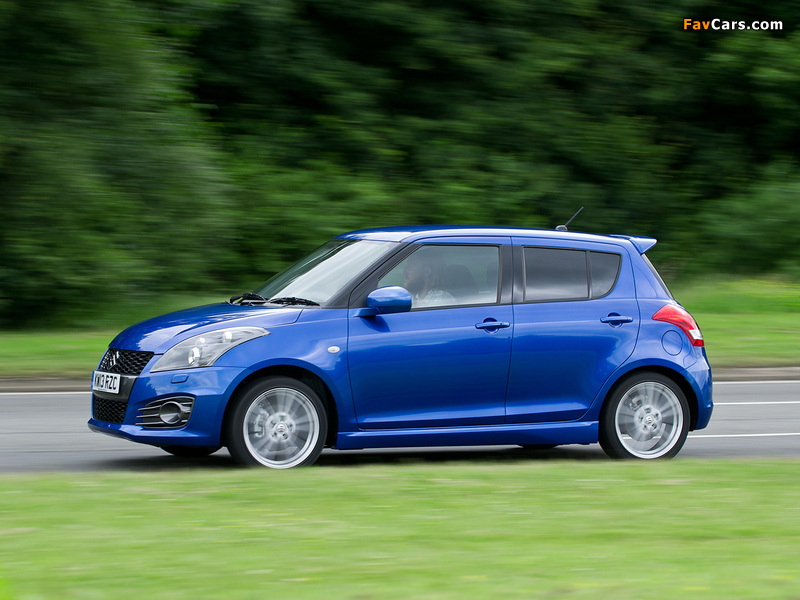 Suzuki Swift Sport 5-door UK-spec 2013 images (800 x 600)