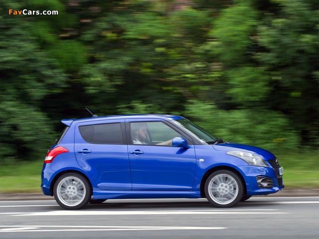 Suzuki Swift Sport 5-door UK-spec 2013 images (640 x 480)