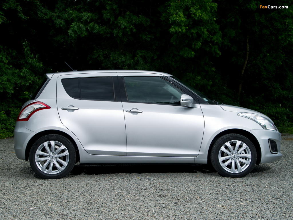 Suzuki Swift 5-door UK-spec 2013 images (1024 x 768)