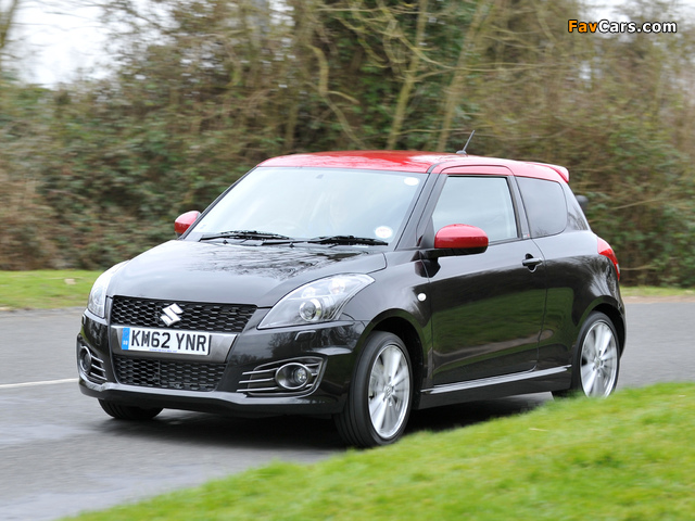 Suzuki Swift Sport SZ-R 2013 photos (640 x 480)