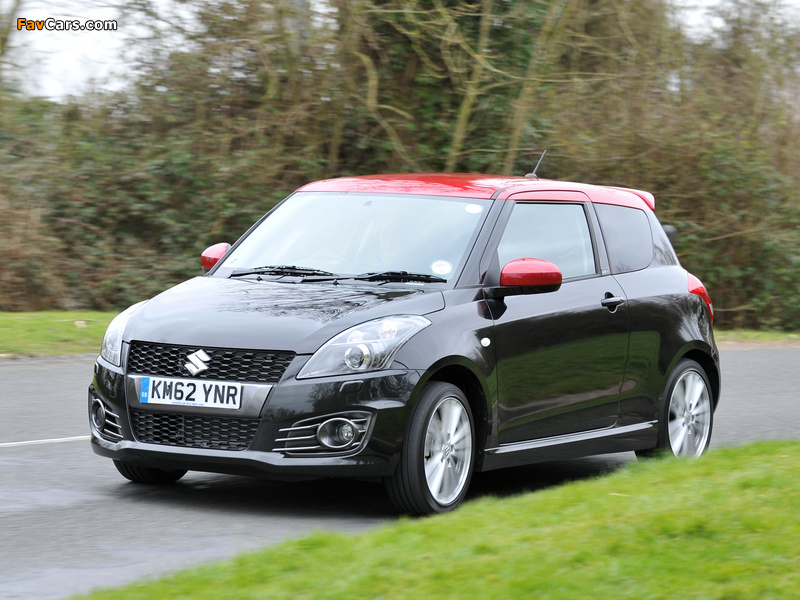 Suzuki Swift Sport SZ-R 2013 photos (800 x 600)