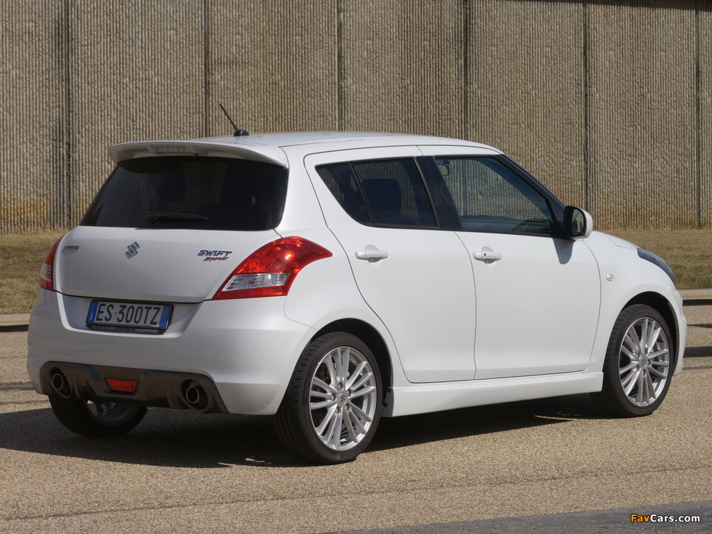 Suzuki Swift Sport 5-door 2013 photos (1024 x 768)