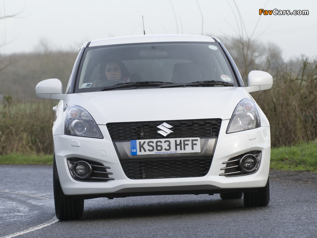 Suzuki Swift Sport 5-door UK-spec 2013 photos (640 x 480)