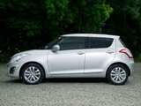 Suzuki Swift 5-door UK-spec 2013 pictures