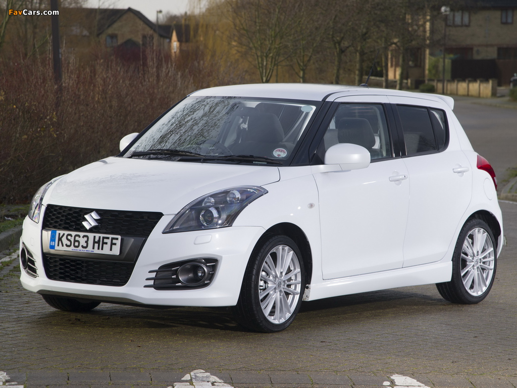 Suzuki Swift Sport 5-door UK-spec 2013 pictures (1024 x 768)