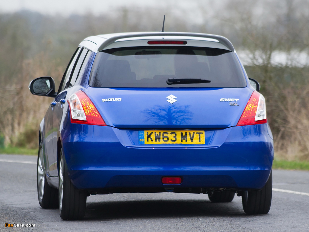 Suzuki Swift SZ-L 5-door 2014 photos (1024 x 768)