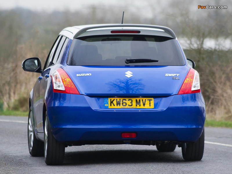 Suzuki Swift SZ-L 5-door 2014 photos (800 x 600)