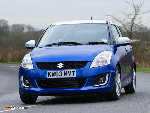 Suzuki Swift SZ-L 5-door 2014 photos (640 x 480)