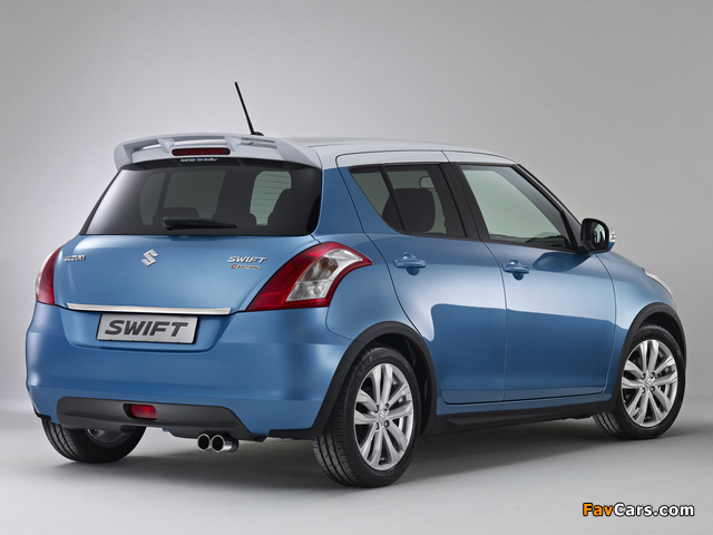 Suzuki Swift S-Edition 2014 pictures (640 x 480)