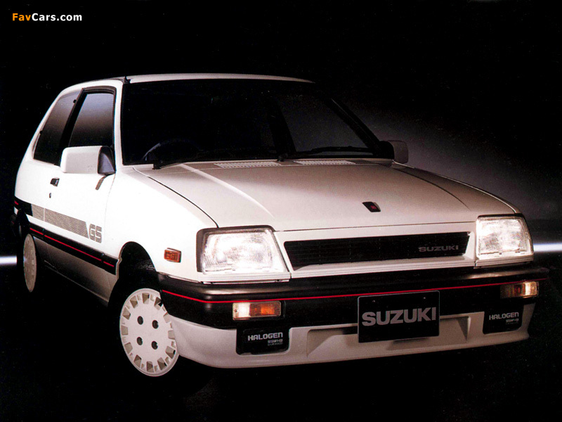 Suzuki Swift GS 1984–86 wallpapers (800 x 600)