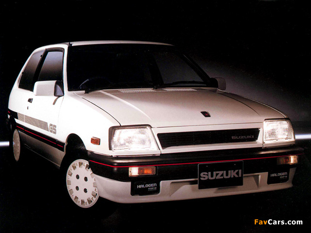 Suzuki Swift GS 1984–86 wallpapers (640 x 480)