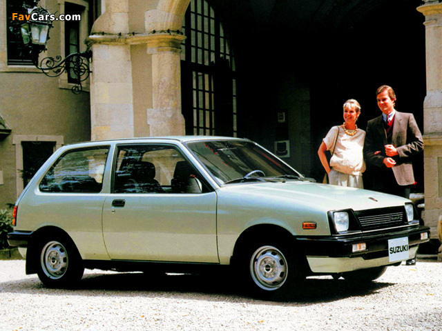 Suzuki Swift 3-door 1984–86 wallpapers (640 x 480)