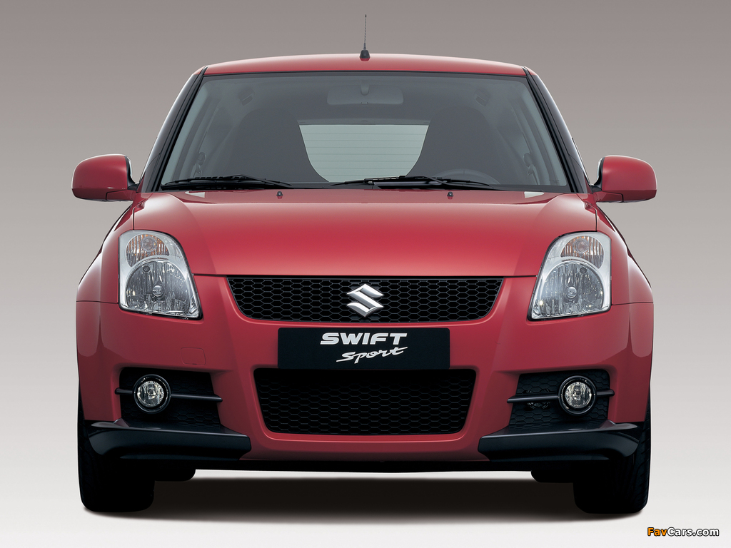 Suzuki Swift Sport 2005–11 wallpapers (1024 x 768)