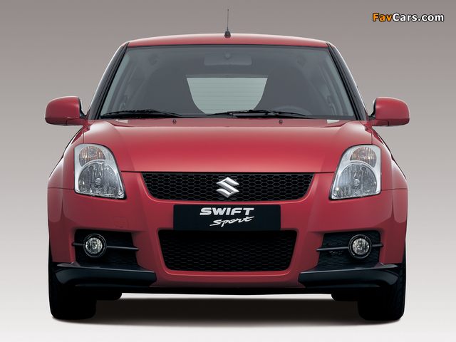 Suzuki Swift Sport 2005–11 wallpapers (640 x 480)